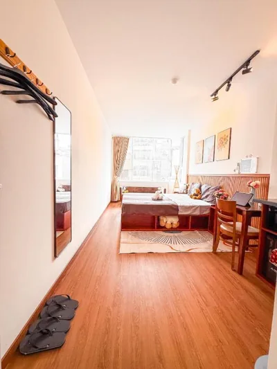 Chambre double avec salle de bains privative — La Casa Di Dicembre 18 Hàng Cháo